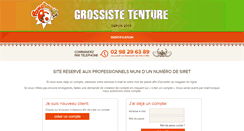 Desktop Screenshot of grossiste-tenture.com